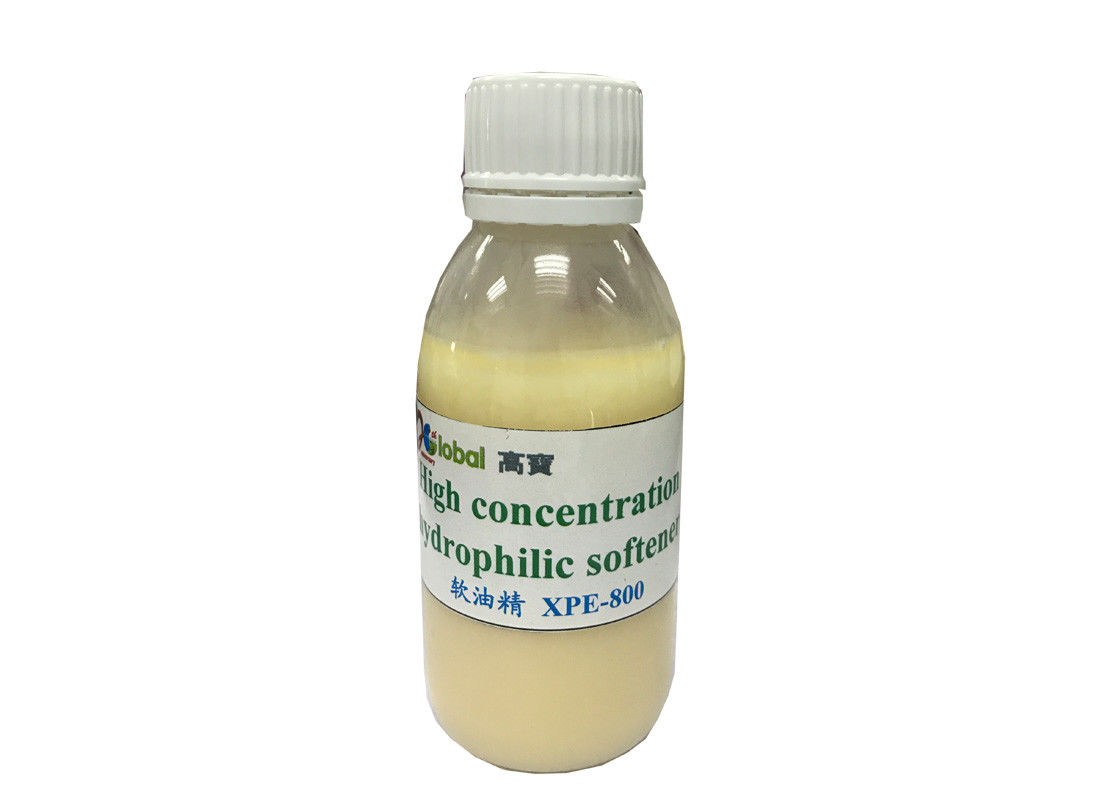 Eco - Friendly AEEA FREE Hydrophilic Softener XPE - 800 With Excellent Hydrophilicity