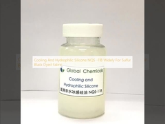 Охлаждение и гидрофильный силикон NQS -118 широко используется для серной черной краски ткани