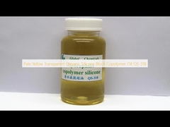 Светло-желтый прозрачный органический силиконовый блок сополимерное масло QS-318