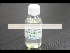 Специальный многокомпонентный полимеризированный аминосиликон Хорошая рука Чувство низкого желтования